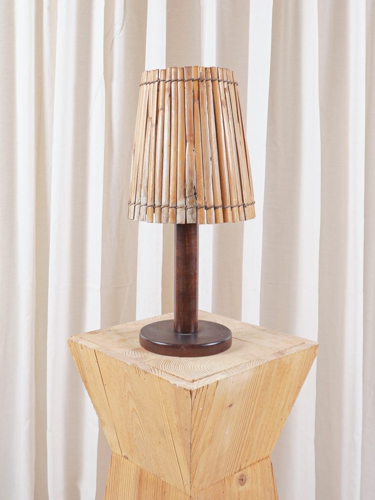 Lampe bambou