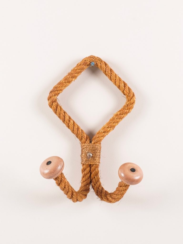 Porte-manteaux audoux en corde