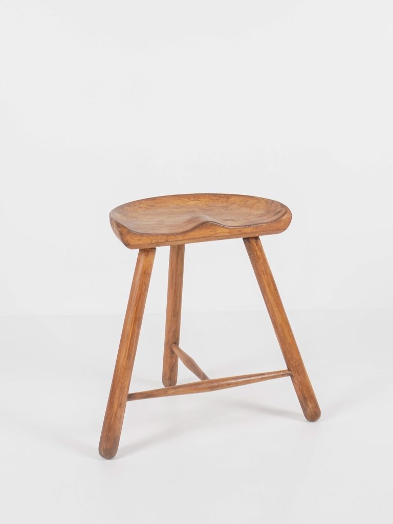 Tabouret “Shoemaker” bois scandinave Arne HOVMAND-OLSEN