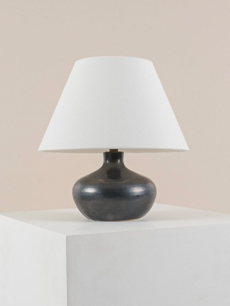 Lampe céramique grottes dieulefit