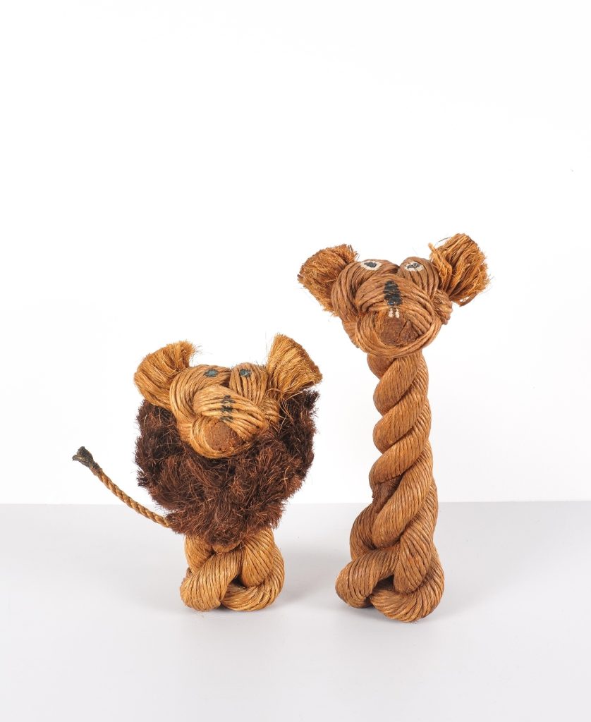 Lion & Girafe jouet en corde