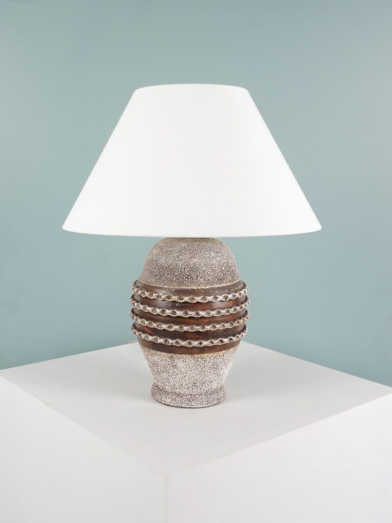 lampe céramique grise dlg de. jean besnard
