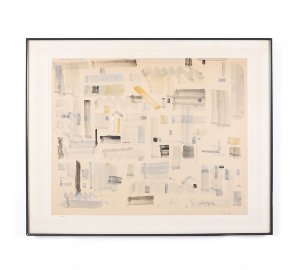 Leidner technique mixte sur papier 2